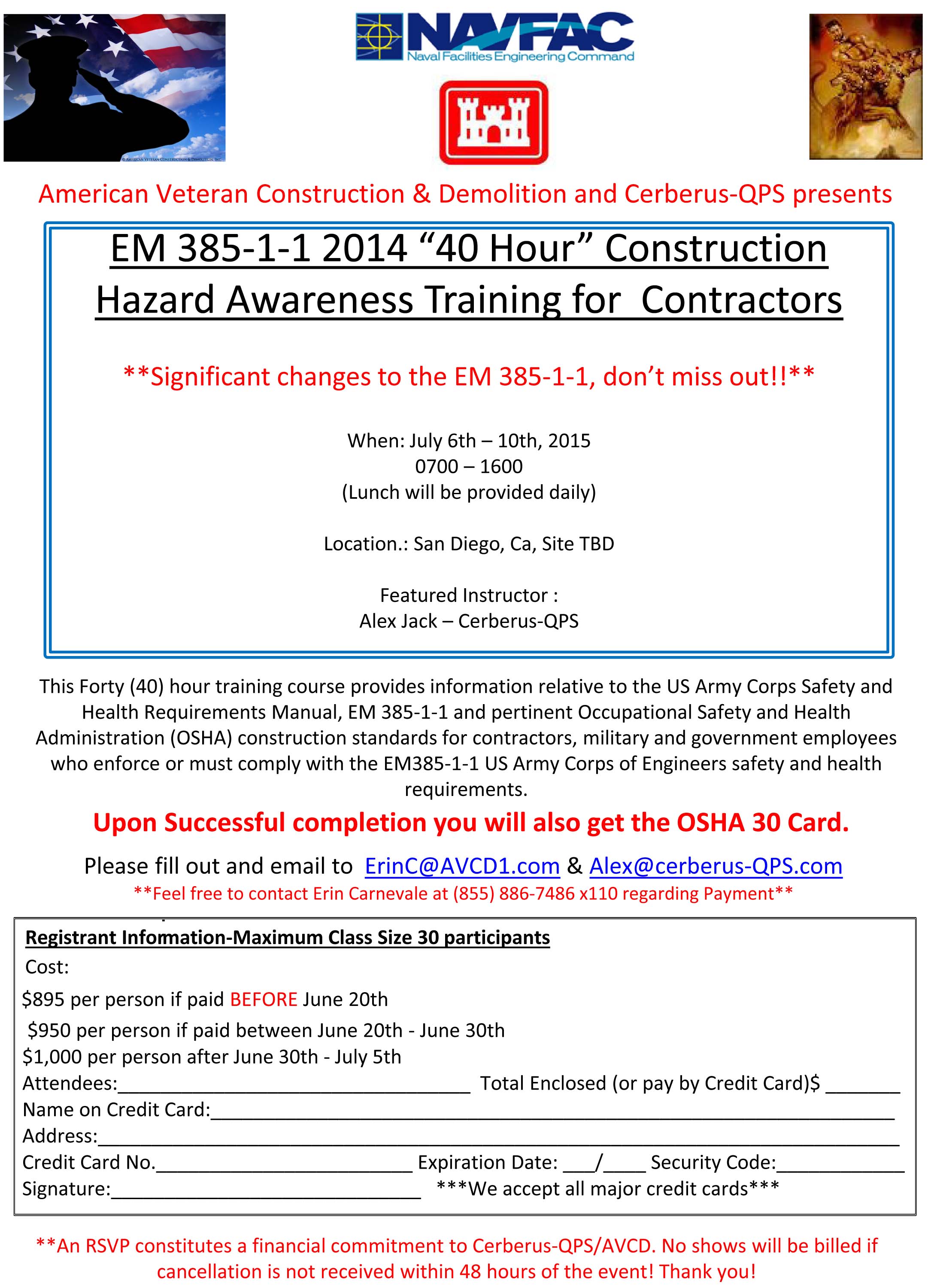 Em 385 Certification Master of Documents